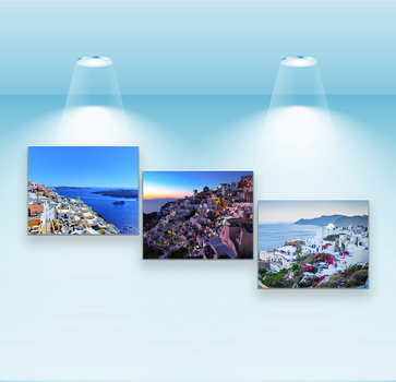 Серія постерів Riviera Blanca Санторіні 40x50 см х 3 шт (PS-158)