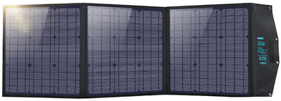 Портативная солнечная панель для УМБ CHOETECH 120W (177x53 см) 1x120W, 1xUSB QC3.0 18W, 1xUSB-C PD3.0 60W, 1xUSB-A 12W (6971824976779)