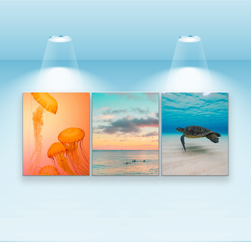Серія постерів Riviera Blanca Тепла течія 40x50 см х 3 шт (PS-200)