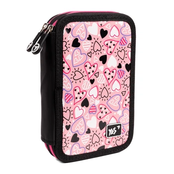Пенал твердий Yes подвійний HP-01 My Heart 533554