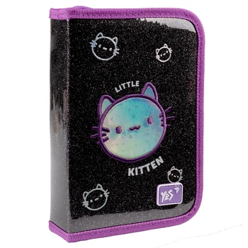 Пенал твердий Yes одинарний з двома клапанами HP-04 Mysterious Cats 533583