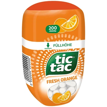 Драже Tic Tac Fresh Orange апельсин, 98 г