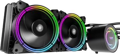 Система жидкостного охлаждения DARKFLASH TR240 BLACK