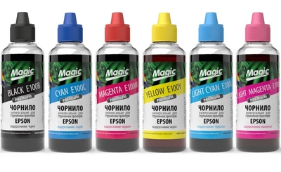 Комплект чернил Magic Epson (673,650) L800/805/P50/T50/R270/TX650/1410 (B/C/LC/M/LM/Y) 6x100ml