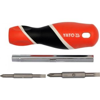 Отвертка со сменными насадками YATO YT-25971