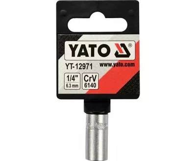 Перехідник YATO 1/4" х 1/4" YT-12971