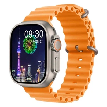 Смарт-Часы HW9 Ultra Max Gold / Orange