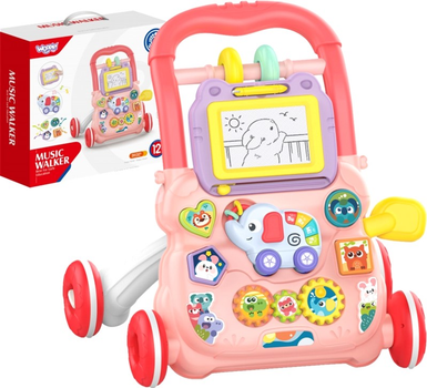 Interaktywny shodzik Woopie Baby Interactive Walker Musical Pusher Vanishing (5904326947559)