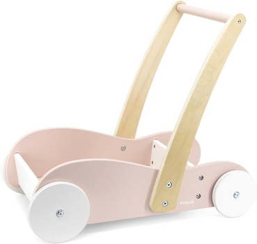 Chodzik Viga PolarB Mini Mover Baby Walker Różowy (6971608440762)