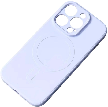 Панель Hurtel MagSafe Silicone Case для Apple iPhone 15 Pro Max Blue (9145576279977)