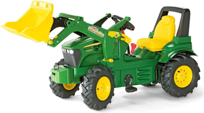 Картинг на педалях Berg John Deere з ковшем Зелений (4006485710126)