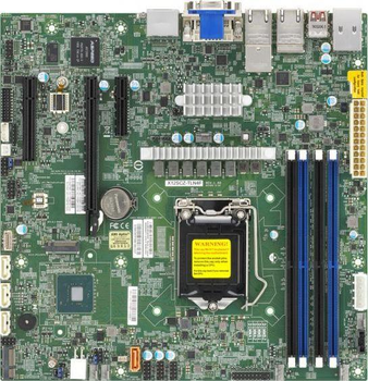 Материнська плата Supermicro MBD-X12SCZ-TLN4F-O