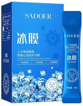 Антивозрастная маска Sadoer Ceramide Soothing Moisturizing Ice Mask 4 мл x 20 стиков (6975239993024)