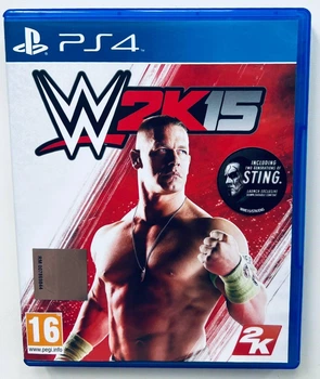 WWE 2K15, Б/У, английская версия - диск для PlayStation 4