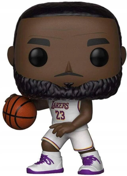 Ігрова фігурка Funko Pop NBA Lakers L. James White Uniform 9.5 см (0889698372718)