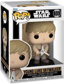 Ігрова фігурка Funko Pop Star Wars - Молодий Люк Скайвокер 9.5 см (0889698675857)