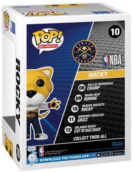 Figurka do gier Funko Pop NBA Mascots - Rocky Denver Nuggets 9.5 cm (0889698796286)