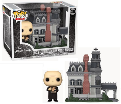 Figurka do gier Funko Pop Town Dom Adamsów I Wujek Fester 10 cm (0889698812085)