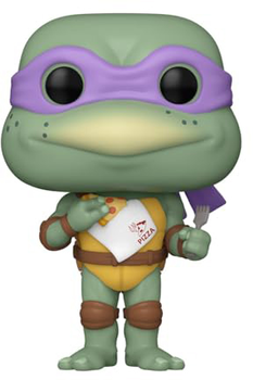 Figurka do gier Funko Pop Movies Wojownicze Żółwie Ninja – Donatello z Serwetką 9 cm (0889698760454)