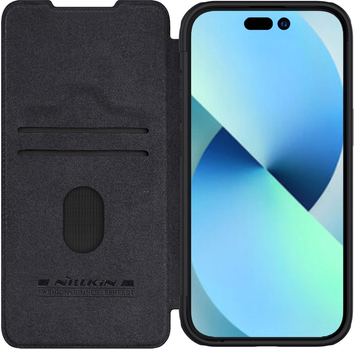 Чохол-книжка Nillkin Qin Pro Leather для Apple iPhone 15 Black (6902048265172)