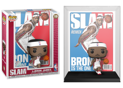 Ігрова фігурка Funko Pop Cover NBA Slam Lebron James 9.5 см (0889698750738)