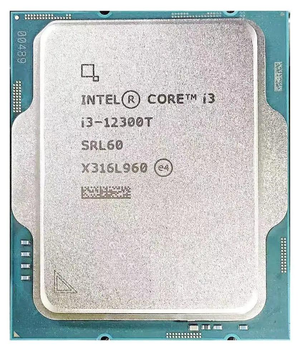 Процесор Intel Core i3 12300T (CM8071504650806) (Socket 1700, 8T, 4.2 ГГц, Tray)