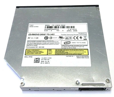 Оптический привод для ноутбука TSST TS-L463A (Black, DVD-ROM, SATA, 12,7 мм) Б/У