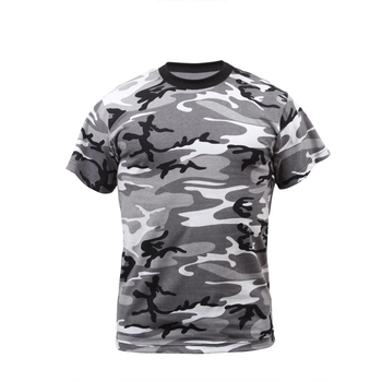 Футболка армейская тактическая ROTHCO USA городской камуфляж Rothco T-Shirts City Camo S