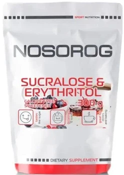 Заменитель сахара NOSOROG Sucralose + Erythritol 300 г