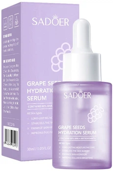 Есенція зволожуюча з антиоксидантами з виноградних кісточок Sadoer Grape Seed Antioxidant Moisturizing Essence 30 мл (6942349705793)