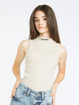 Підліткова майка для дівчинки Reporter Young 223-0445G-16-290-1 158 см Біла-Екрю (5900703817033)