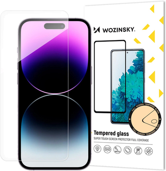 Szkło hartowane Wozinsky Premium Glass do Apple iPhone 15 Plus Transparent (9145576280393)