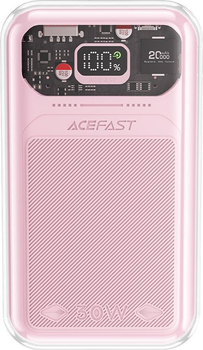 УМБ Acefast M2 20000mAh Sparkling Series fast charging 30W Pink (6974316282044)