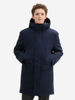 Kurtka parka męska zimowa Tom Tailor 1043834 XL Granatowa (4068127359612)