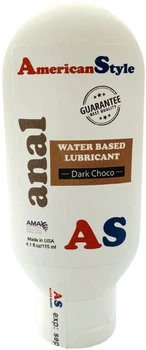 Лубрикант American Style Anal Water Based Lubricant Dark Choco Анальний на водно-силіконовій основі Шоколад 115 мл (ROZ6400230527)