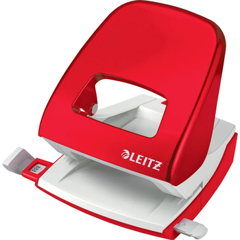Дырокол LEITZ NeXXT WOW 30 листов красный (5008-10-26)