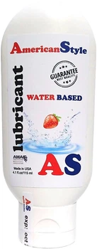 Лубрикант American Style Water Based Lubricant Strawberry На водно-силіконовій основі Полуниця 115 мл (ROZ6400230532)