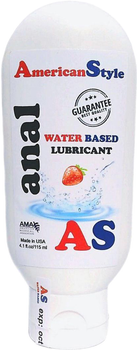 Лубрикант American Style Anal Water Based Lubricant Strawberry Анальный на водно-силиконовой основе Клубника 115 мл (ROZ6400230533)