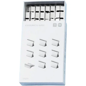 Скобы-биндеры для степлера Mijia Kaka Shuang Binding Clip 200 шт в комплекті (BHR6407CN)