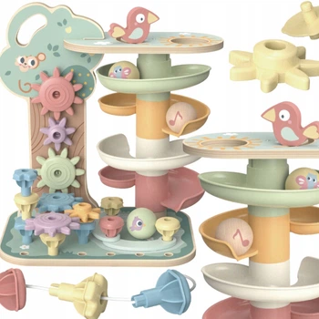 Развивающая детская игрушка Tooky Toy 39 ед кулодром монтессори TJ632N