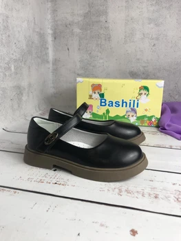 Туфлі шкільні для дівчинки Bashili 28р-18.5см Чорний (759)
