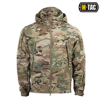 Тактична M-Tac куртка Soft Shell Multicam мультикам L