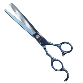Ножницы филировочные для стрижки собак YOKO THINNING NEW Iv San Bernard, 18 см (*)