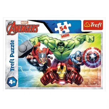 Пазлы Trefl Mini Стильная команда Марвел 54 эл (19613)