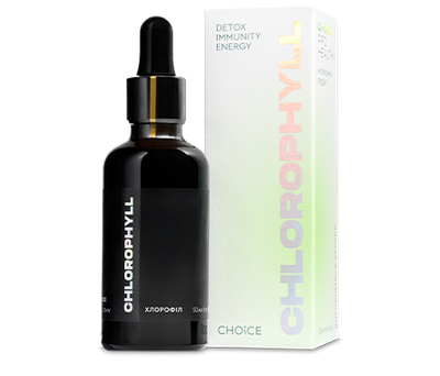 Дієтична добавка Chlorophyll 50мл Хлорофіл, choice