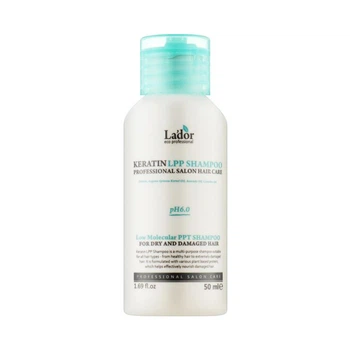 Шампунь для волос с кератином и аминокислотами Lador Keratin LPP Shampoo 50 мл (8809789633049)