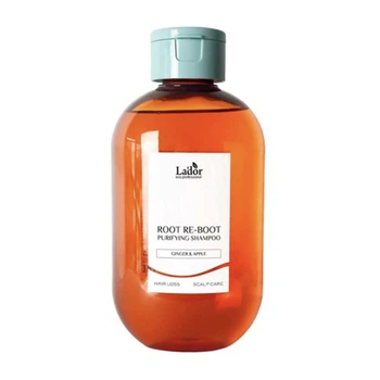 Шампунь от выпадения волос для чувствительной кожи головы La'dor Root Re-Boot Purifying Shampoo Ginger & Apple (8808033021779)