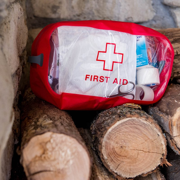 Організатор Exped CLEAR CUBE FIRST AID M Red (018.0343)