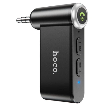 Автомобільний Bluetooth адаптер Hoco E58 Dawn sound AUX MP3 WAV BT 5.0 авто магнітоли Black