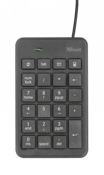 Клавіатура мембрана Trust Xalas USB-A Numeric Keypad чорний (ERC-22221_TRUST)